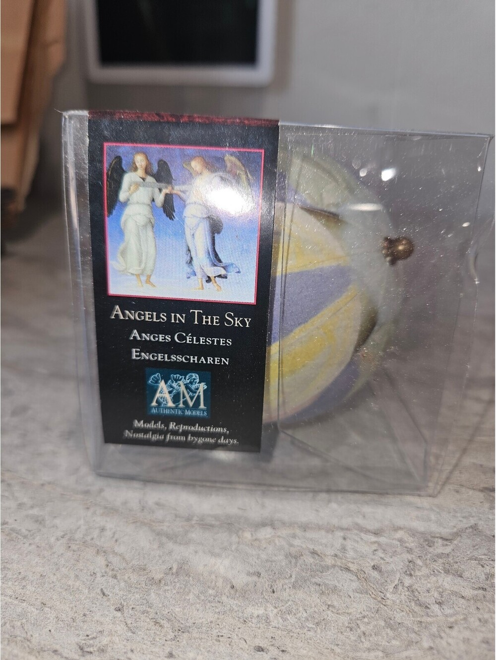 Angels in the Sky Decorative Christmas Bauble Ornament